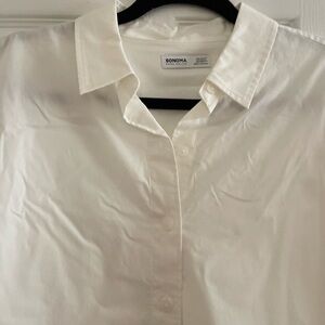 Sonoma Crisp White Maternity Shirt